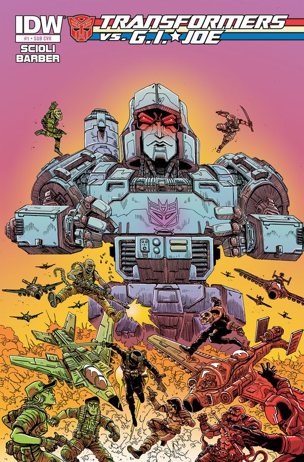 Transformers Comic Books July 2014 Solicitations  Transformers VS G.I. JOE, Windblade, Robots In Disguise. More Than Meets The Eye  (5 of 10)